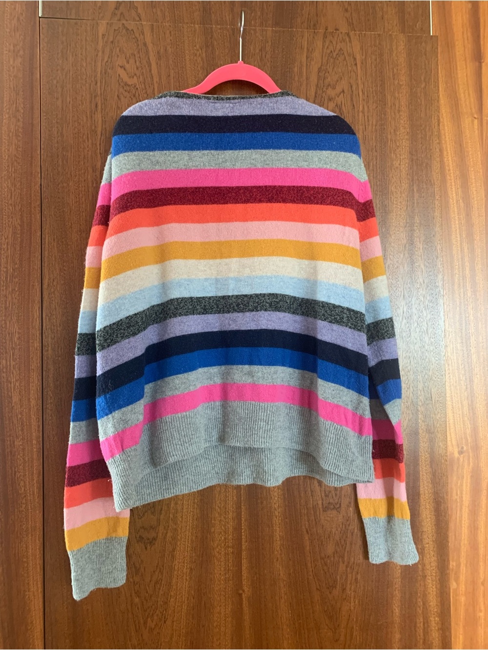 GAP color block strip sweater - Picture 3 of 7